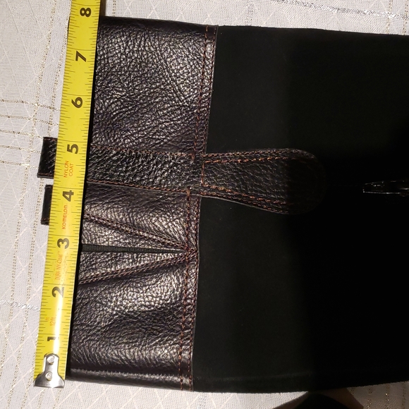 Naturalizer N5 New DANDY Knee High Comfort Fashion Suede & Leather Boot BLACK 10 - Picture 15 of 16